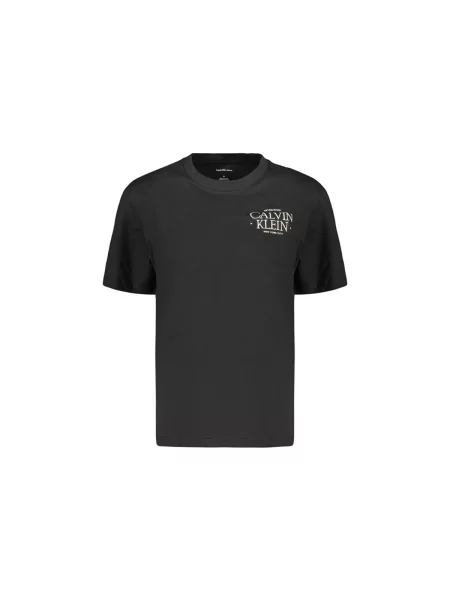 Tricou Calvin Klein Jeans clasic negru
