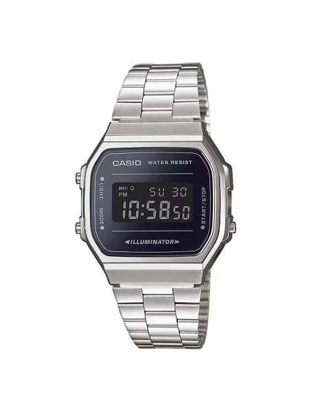Ρετρό pολόι Casio μαύρο