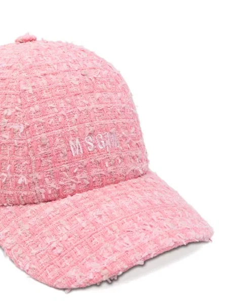 Căciulă Msgm din tweed roz
