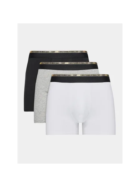 Olcsóbban. Férfi boxeralsó Basic Trunk 3 pár balck/white/grey. Méret: fehér