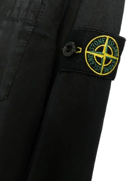 Kurtka koszulowa dziecięca Stone Island czarna