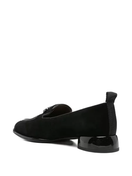 Loafers Linda Baumann με απλικέ μαύρο
