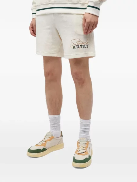 Pantaloni scurți Autry cu broderie