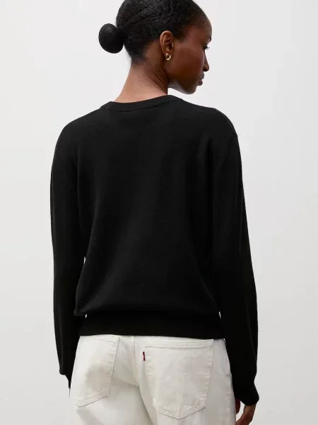 Answear.LAB sweter wełniany czarny