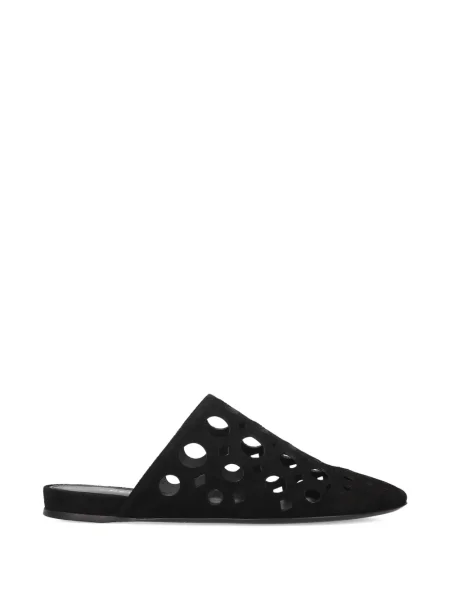 Papuci tip mules Premiata din piele negru