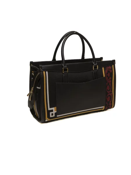 Shopperka My Best Bags skórzana czarna