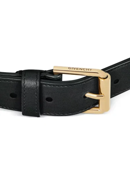 Cu centură curea Givenchy din piele negru