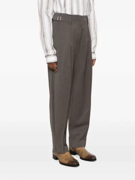 Pantaloni System cu cataramă gri
