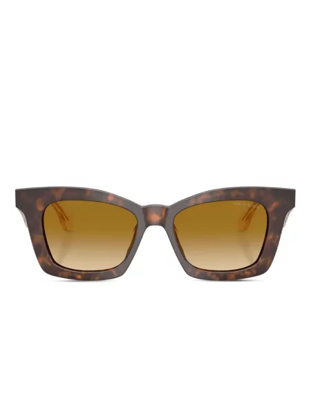 Ochelari de soare pătrați Giorgio Armani maro