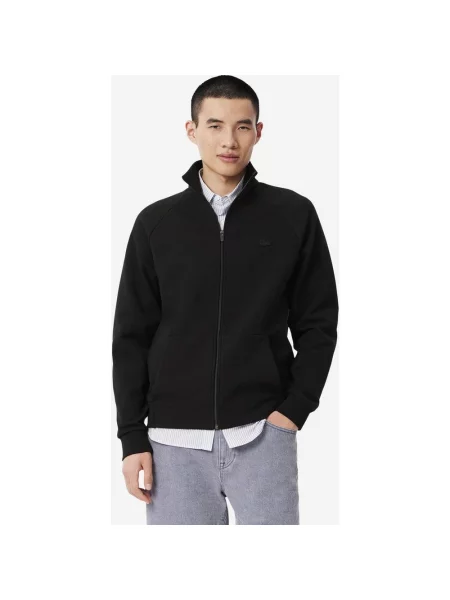 Bluza Lacoste Double Face Jersey Half Zip XS czarny