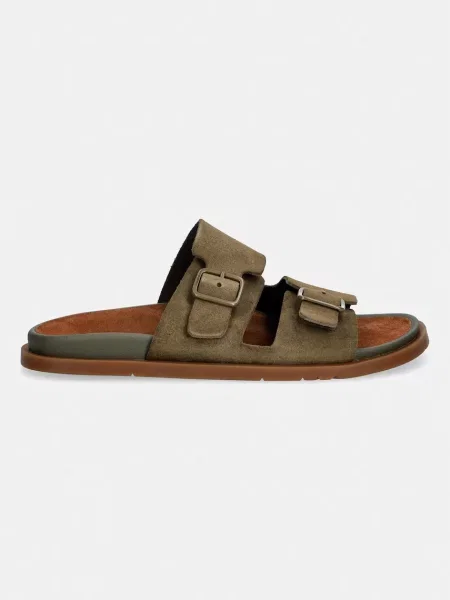 Замшевые шлепанцы Camper