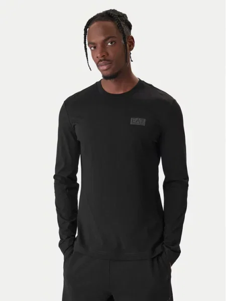 Лонгслив Ea7 Emporio Armani черный