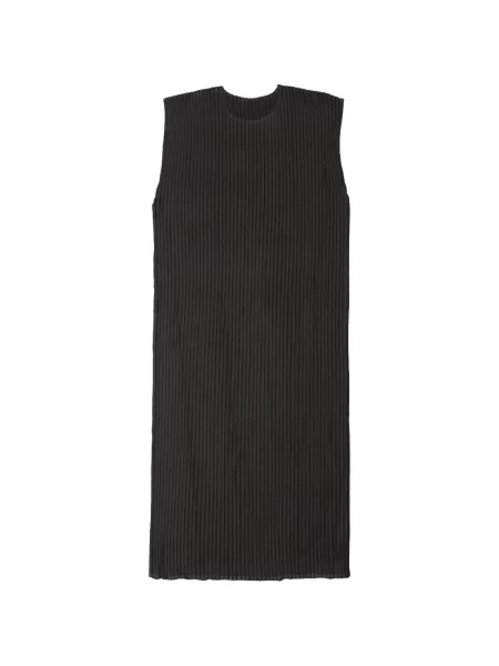 Rochie mini Issey Miyake fără mâneci negru