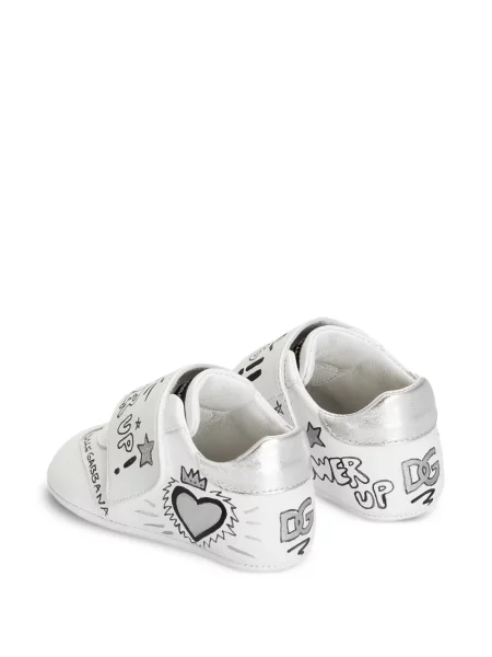 Sneakersy dziecięce Dolce And Gabbana białe