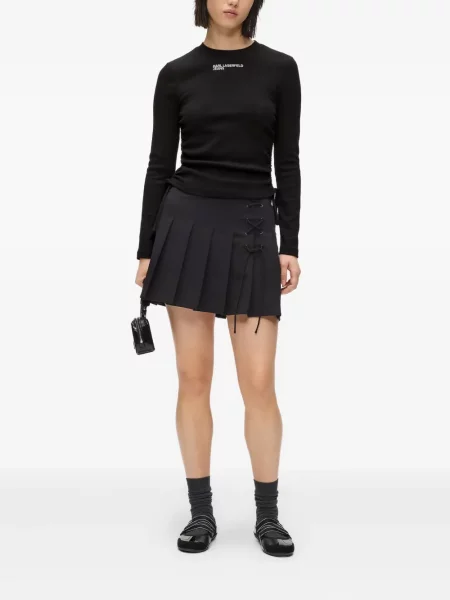 Top Karl Lagerfeld Jeans negru