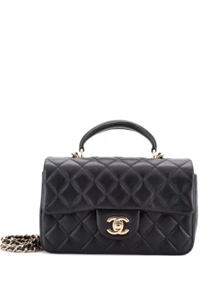 Geantă de mână Chanel Pre-owned clasică negru