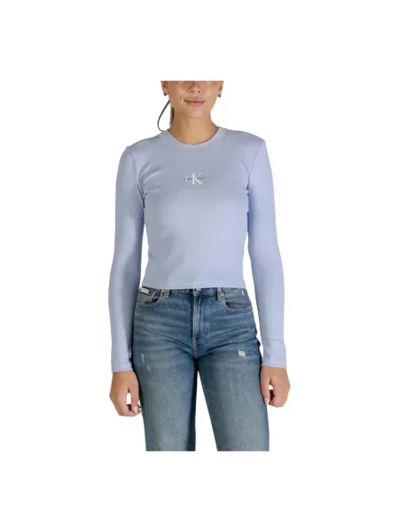 Koszulka Calvin Klein niebieska