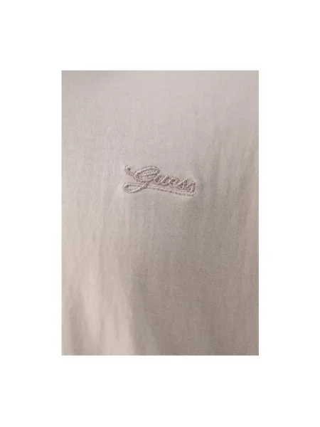 Koszulka polo Guess różowa