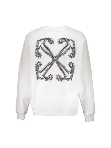 Bluza Off-white z logo biała