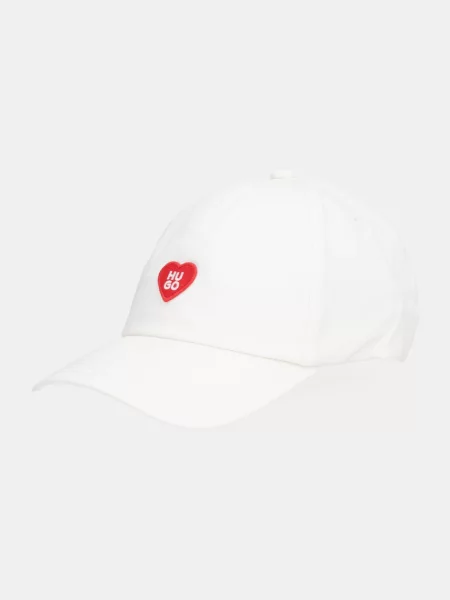 HUGO baseballová čepice Cara-Valentine béžová