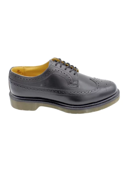 Brogsy Dr. Martens skórzany czarny