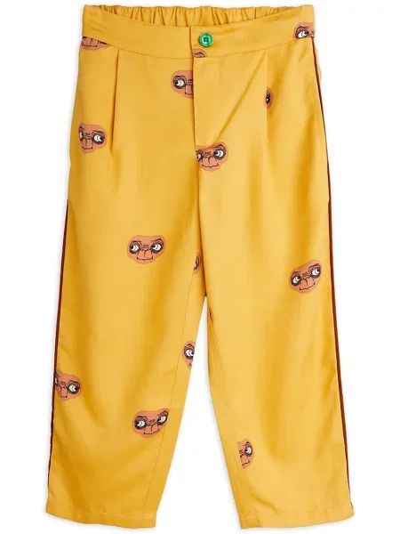Mini Rodini kalhoty E.T. žluté