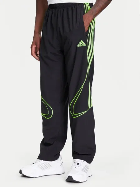 ADIDAS ORIGINALS Nohavice Teamgeist Adicolor svetlozelená čierna