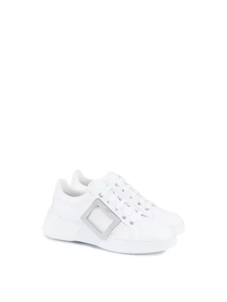 Sneakersy Roger Vivier skórzane białe