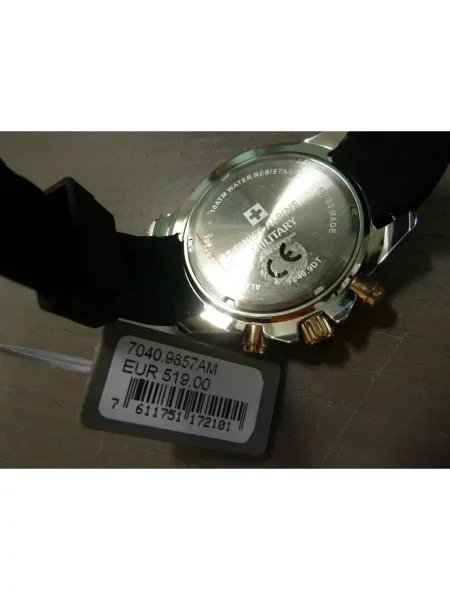 Zegarek Swiss Alpine Military czarny