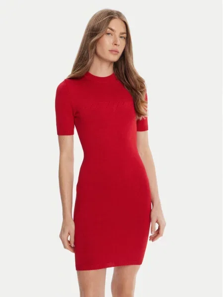HUGO Трикотажна сукня Sbloggy червоний