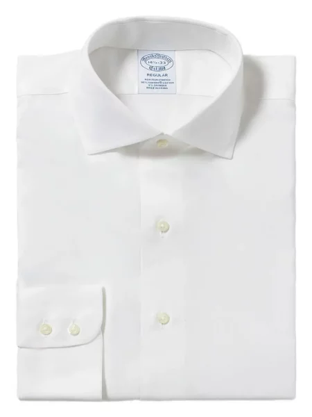Gulerat cămașă Brooks Brothers alb