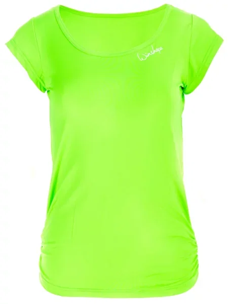 Winshape Tricou funcțional verde neon alb