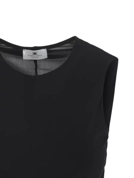 Top Elisabetta Franchi negru