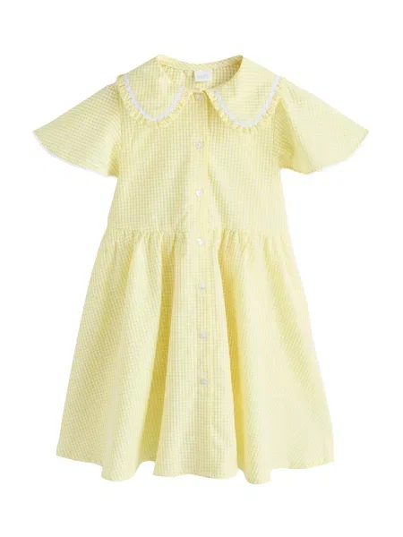Next Rochie galben deschis alb