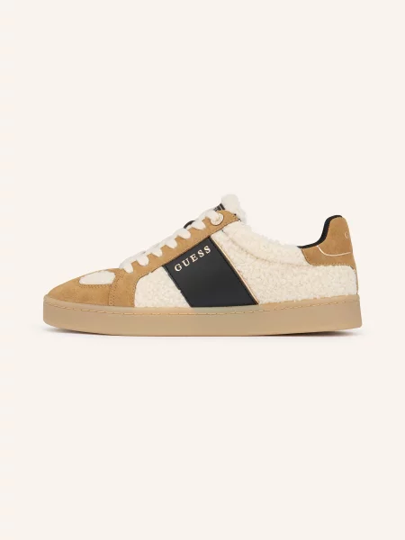 Sneakersy Guess zamszowe czarne