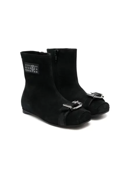 Botki dziecięce Mm6 Maison Margiela czarne
