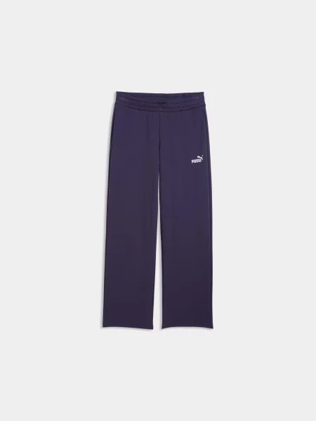 Спортивні штани PUMA Ess Logo Straight Pants комбінований верх фіолетовий