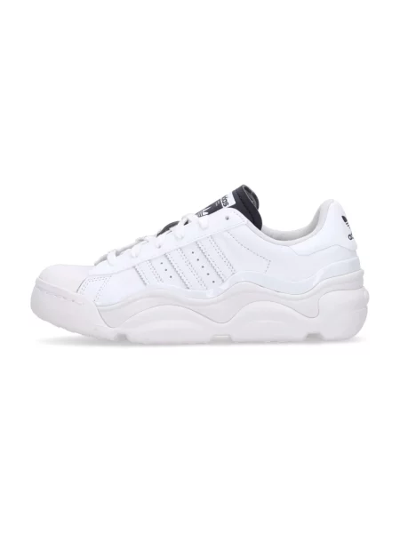 Lniane sneakersy Adidas Superstar białe