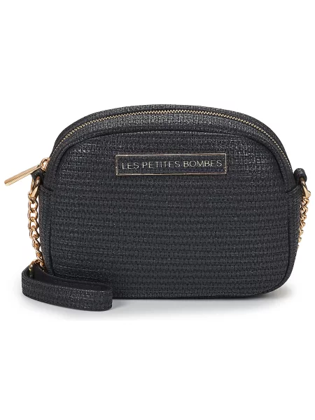 Les crossbody torbica Les Petites Bombes črna