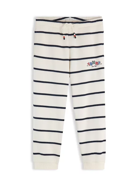TOMMY HILFIGER Pantaloni albastru / bleumarin / roșu alb