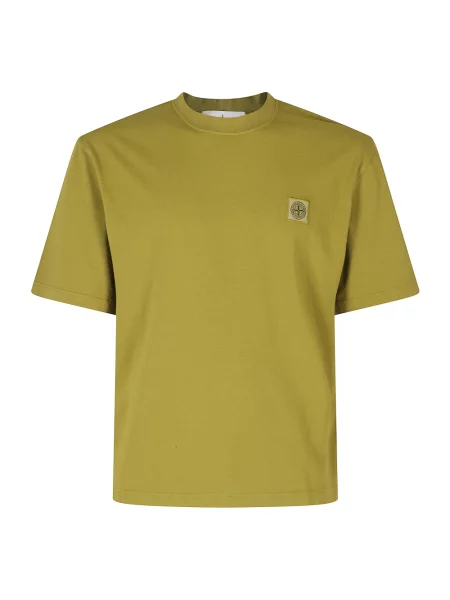 Koszulka Stone Island z kamieniami zielona