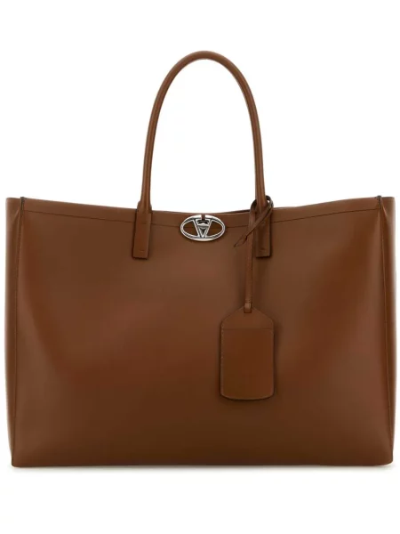Geantă Valentino Garavani maro