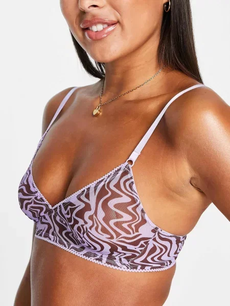 Бюстгальтер Monki коричневий