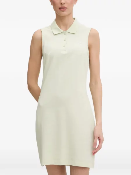 Gulerat rochie mini Guess fără mâneci verde