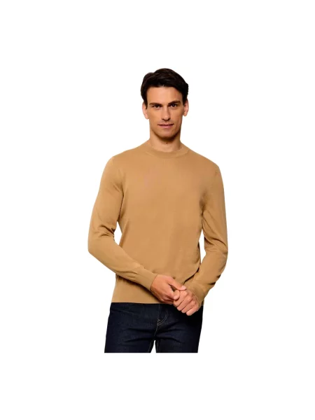 Sweter Boss beżowy