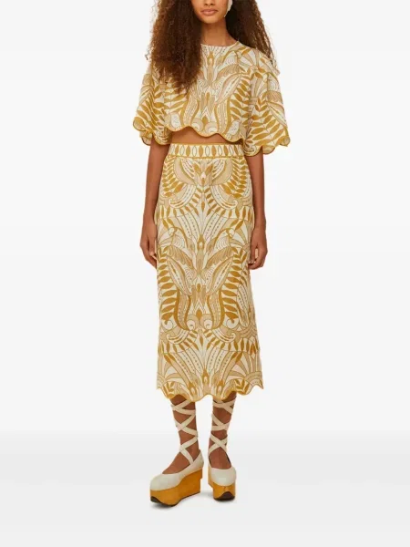 Halenka Farm Rio s potiskem bílá