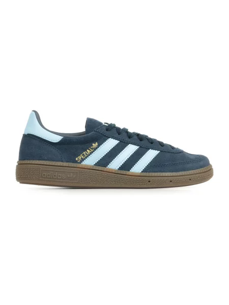 ADIDAS ORIGINALS Tenisky Handball Spezial námořnická modř / světlemodrá / zlatá modré