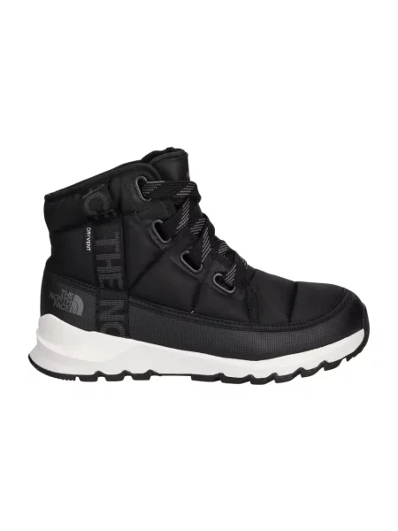 Śniegowce The North Face Thermoball Lace Up Luxe Wp black/asphalt grey czarne