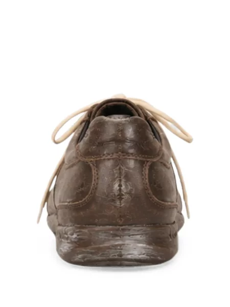 Fűzős csipkés sneaker Namacheko barna