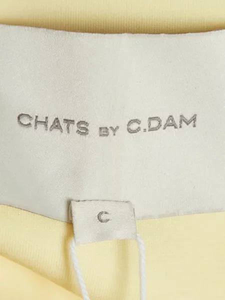 Rochie Chats By C.dam fără bretele galben